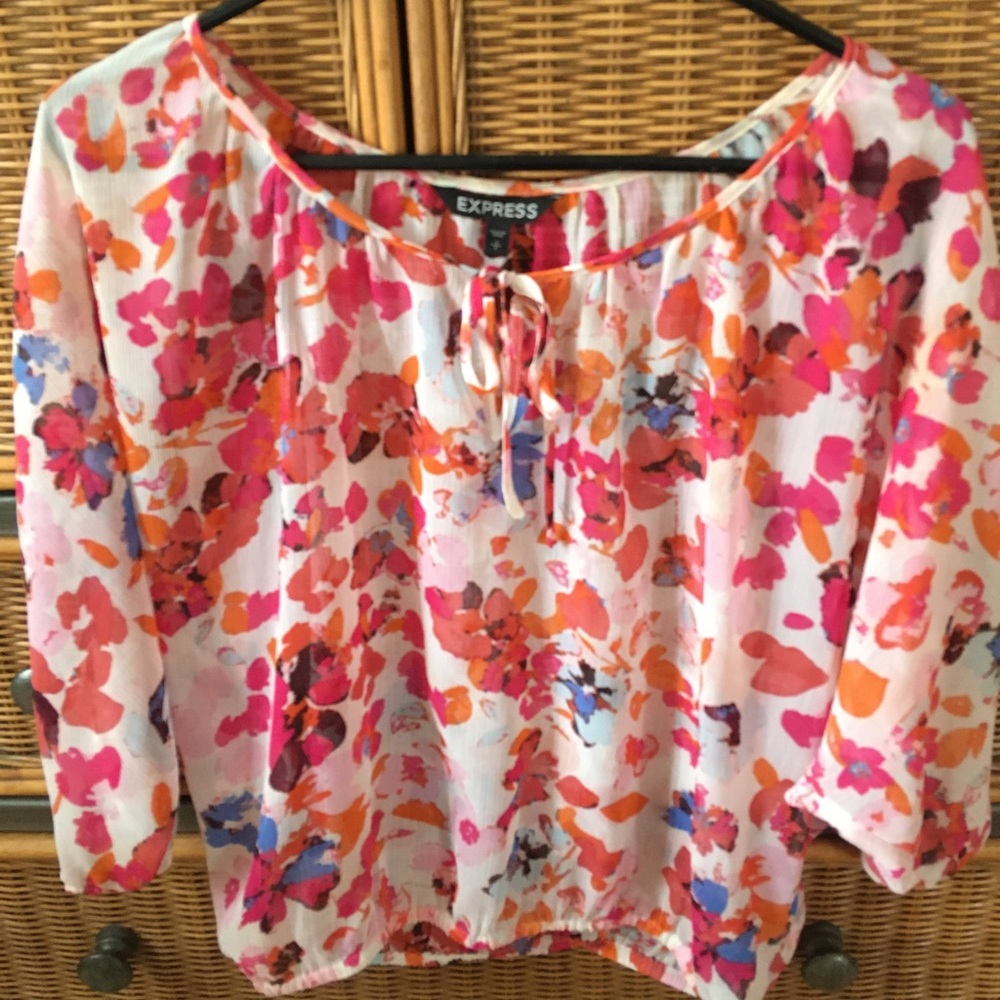 Express Floral Blouse